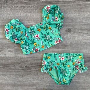 Cat & Jack toddler girls floral print bikini